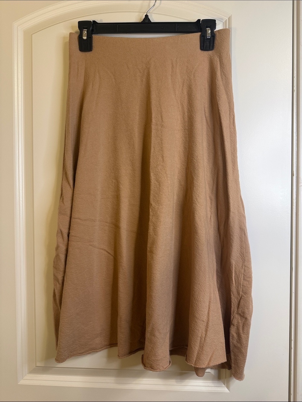 Zara Camel Midi Skirt